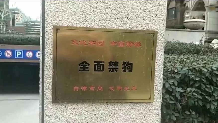 山西省运城市水岸小区“禁狗公告”遭质疑霸王条款之嫌